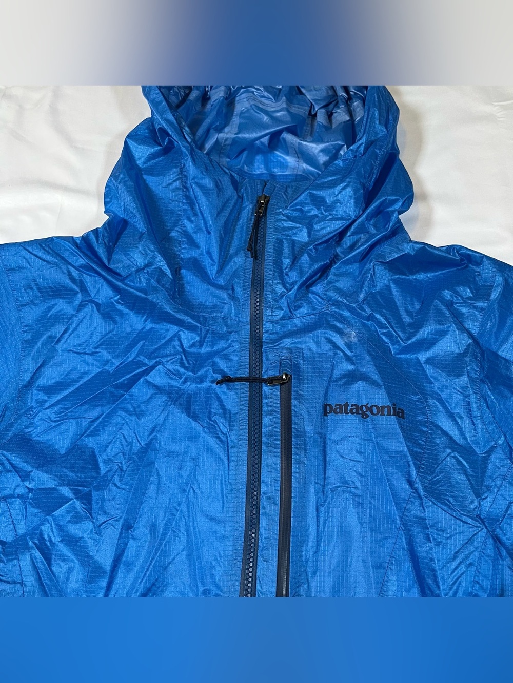 Patagonia Jacket Womens Windbreaker Blue Ultralight Packable Sz S - Picture 3 of 9